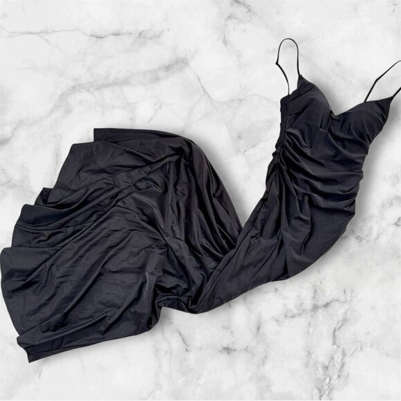 La Femme Dresses & Skirts - La Femme Black Sleeveless Maxi Dress Size 0 NWT